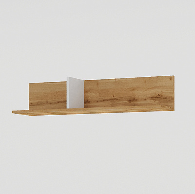 Полка HYGGE 92*22*20 ПН (Дуб Вотан, (Бл)